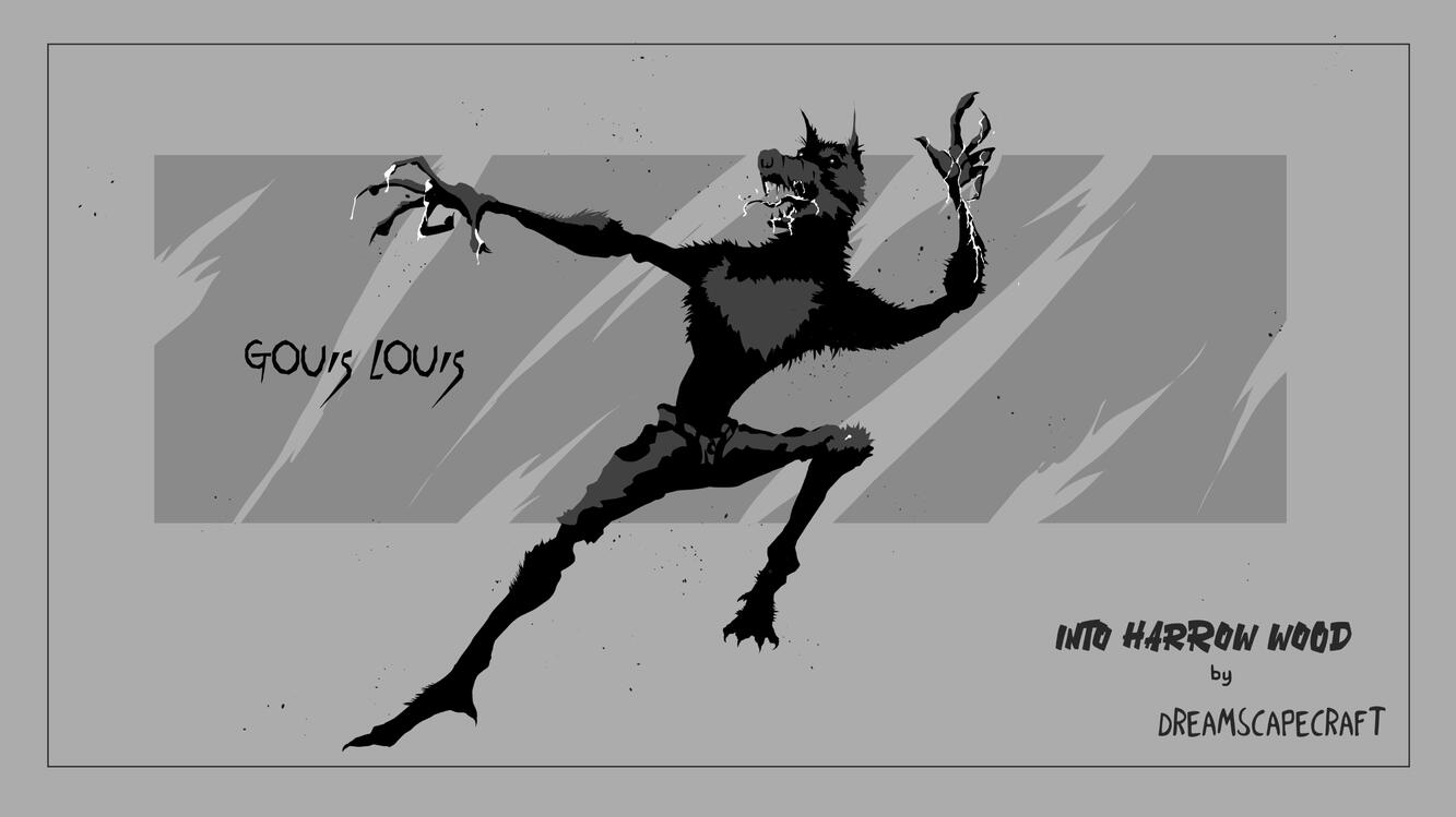 'Gouis Louis' Character Plate - Into Harrow Wood