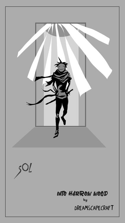 'Sol' Character Plate - Into Harrow Wood